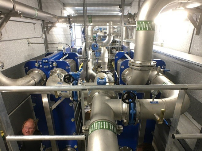 Pipes in facility