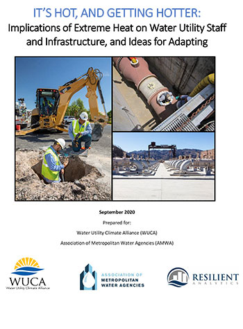 Cover of Implications of Extreme Heat report