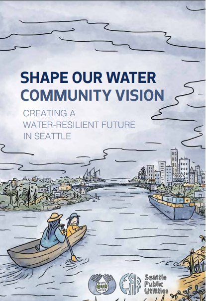Cover of Seattle's "Shape our Water" report